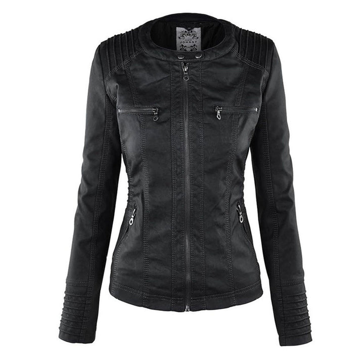 Lise™ | Elegant Leather jacket