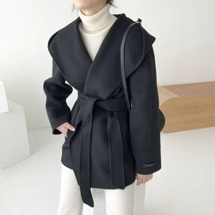 Noelia | Wool Coat with Hood