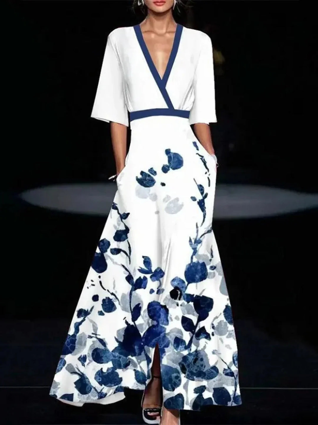 Miriam | Elegant Short Sleeve Dress