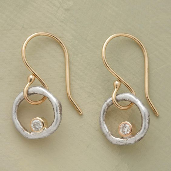 Helga | Vintage Zirconia Earrings
