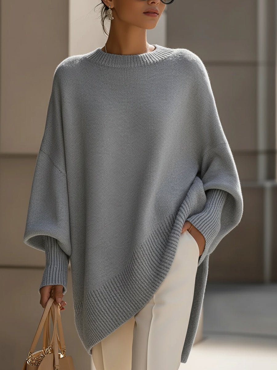 Anneta | Oversized poncho sweater