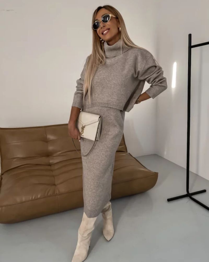 DILIA - ELEGANT KNIT SET