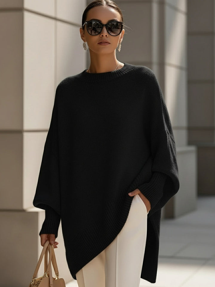 Anneta | Oversized poncho sweater