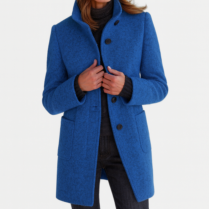 Amy™ | Women's coat with high collar