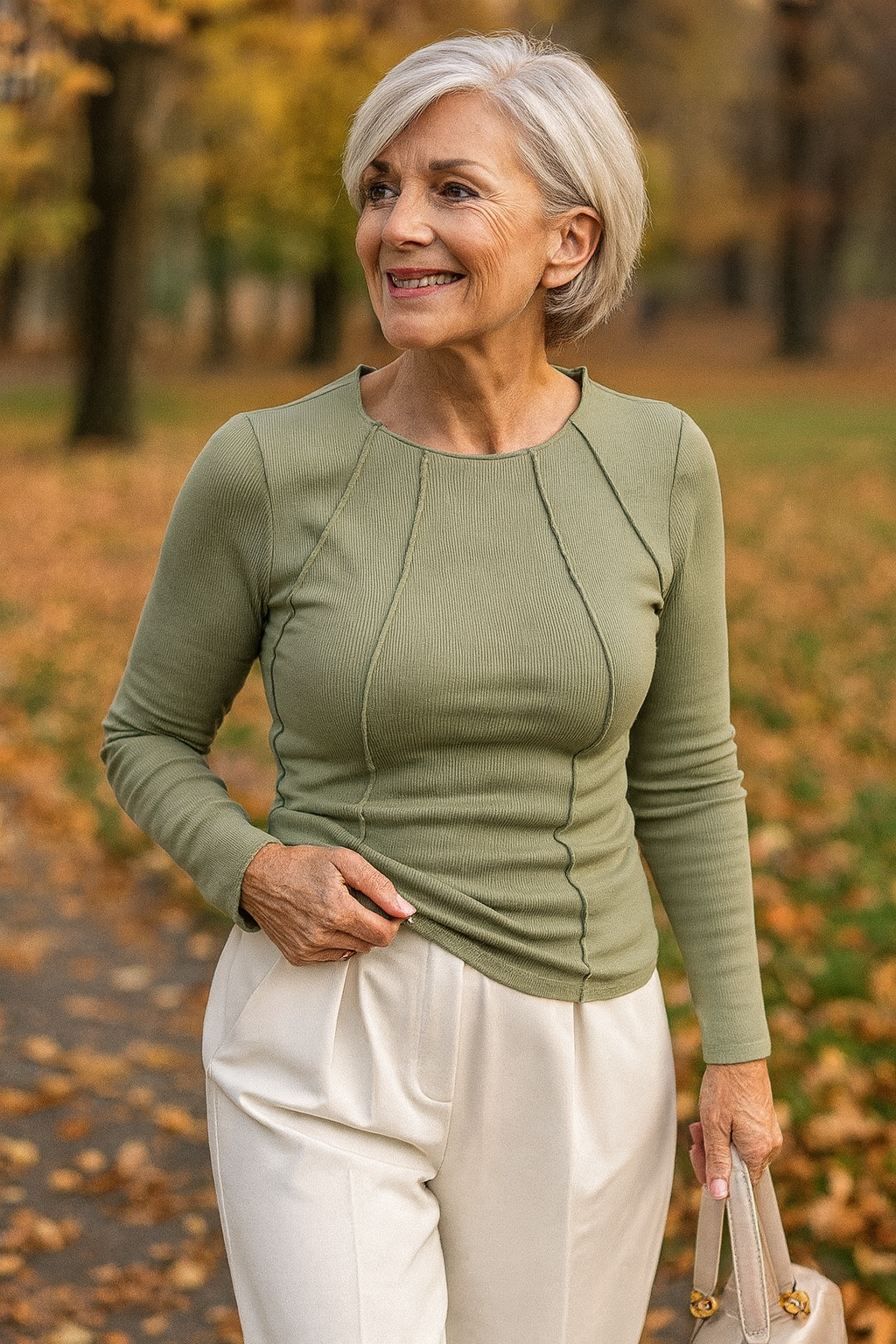 Rozminda | Comfortable Long Sleeve Top