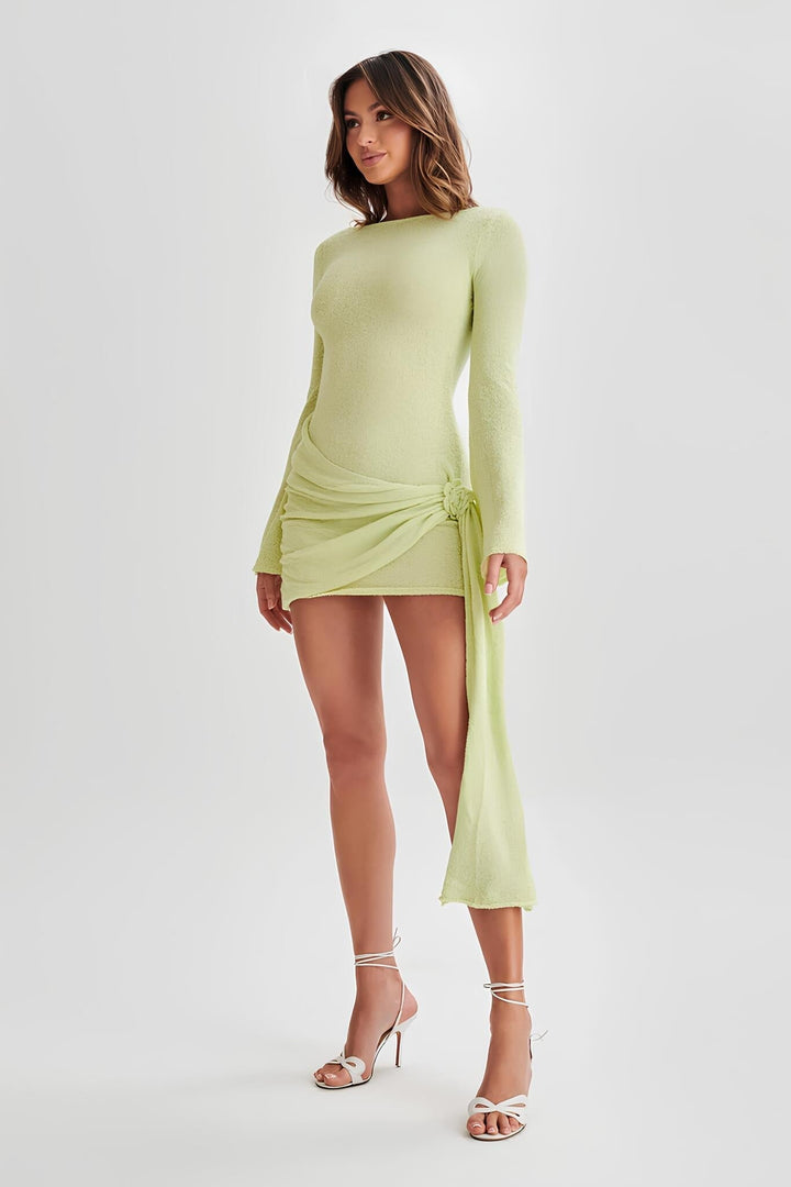 Velquira™ | Scarf Mini Dress