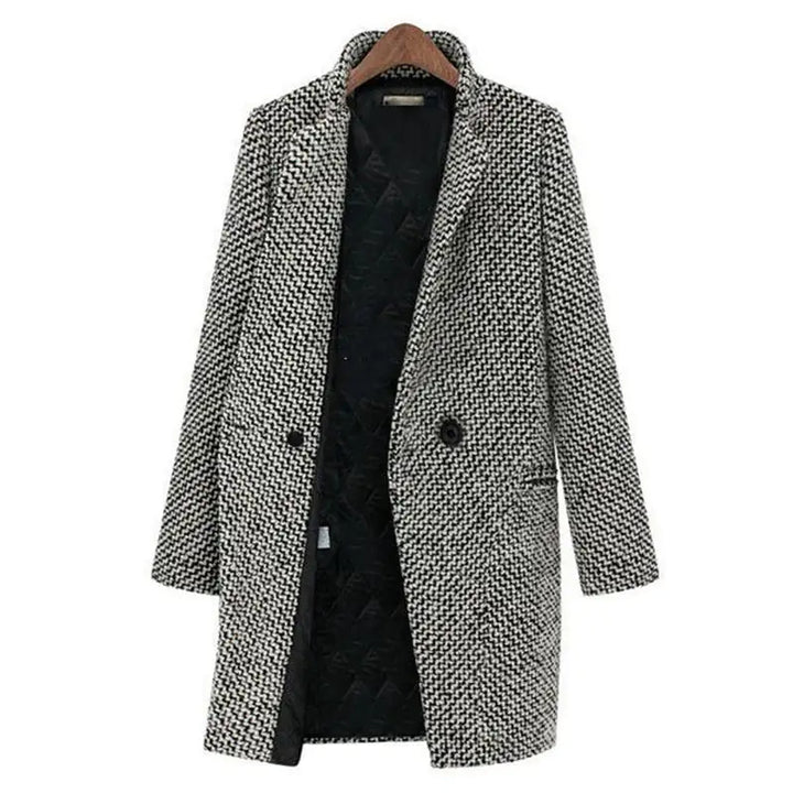 Evelyn | Slim Winter Coat in Wool