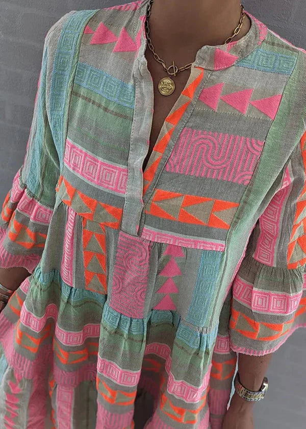 Ellie™ | Lightweight Cotton-Hemp Dress