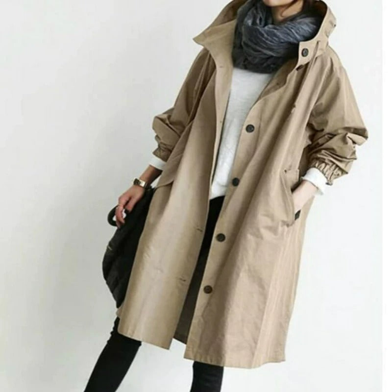 Mandy | Elegant Waterproof Trench Coat