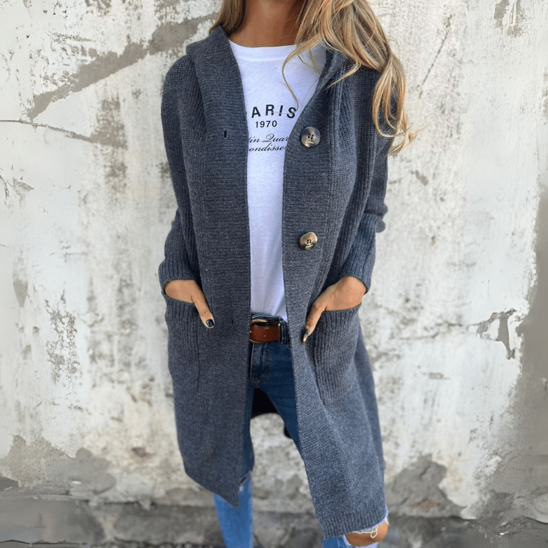 MONICA | Long Chic Cardigan Jacket